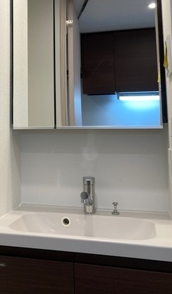 洗面設備　イメージパース