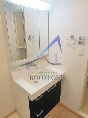 洗面設備　洗面台です。