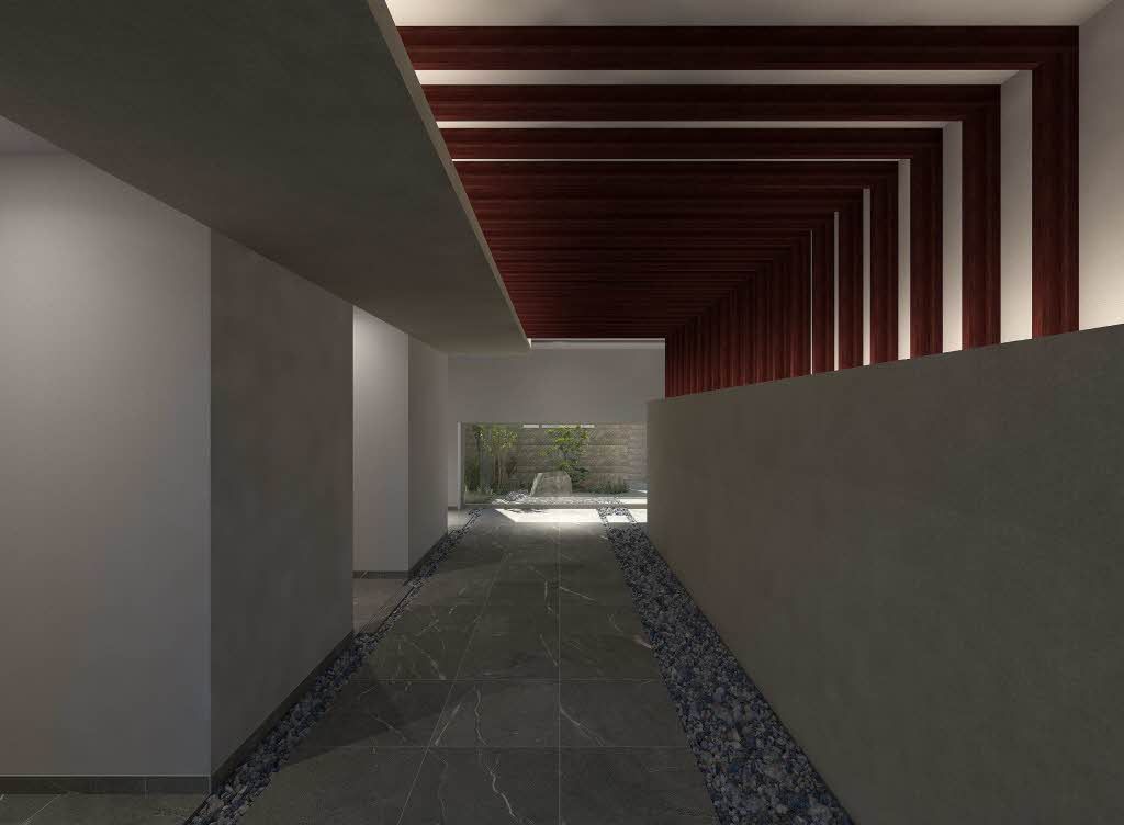 建物外観　完成予想図