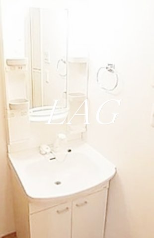 洗面設備　洗面台です。