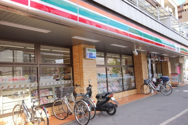 コンビニ　セブンイレブン　広島東観音店（コンビニ）まで134m