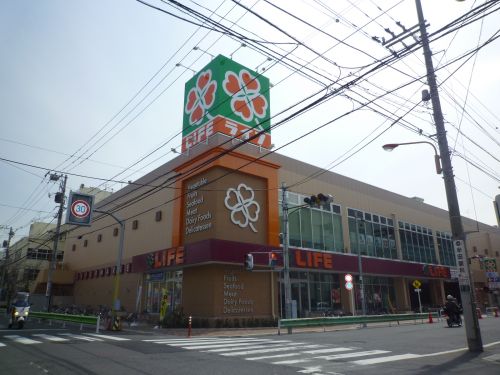 スーパー　ライフ菊川店（スーパー）まで154m