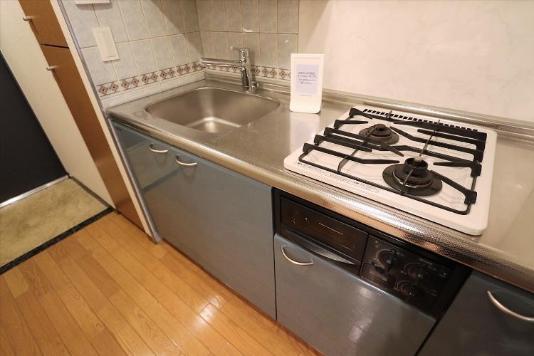 キッチン　２口ガスコンロ♪