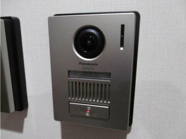 セキュリティ　インターホンです