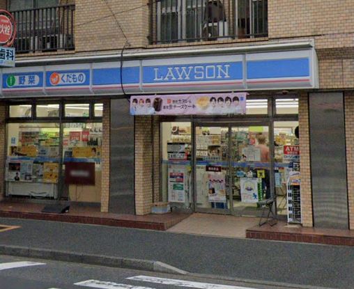 コンビニ　ローソン 新宿山吹町店（コンビニ）まで114m