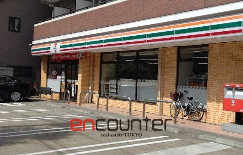 コンビニ　セブンイレブン北区岩淵店（コンビニ）まで50m