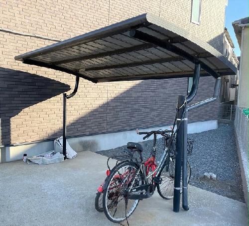 その他共有部分　屋根付き駐輪場完備