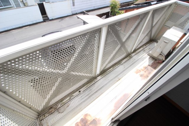 バルコニー　落ち着いた時間を過ごせるバルコニーです