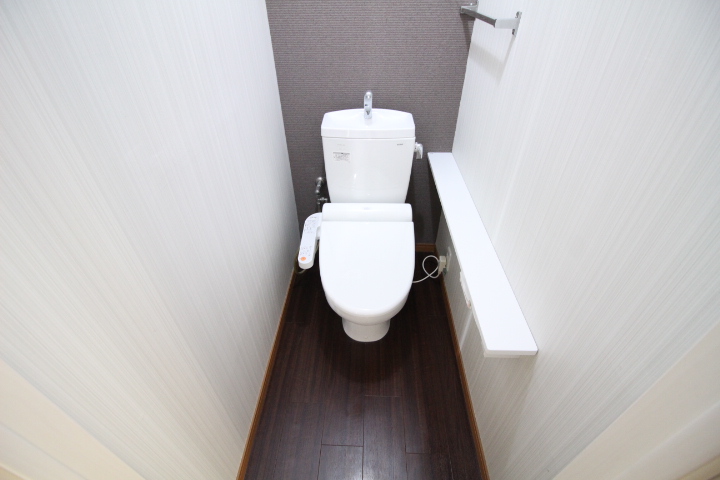 トイレ　ゆったりとした空間のトイレです