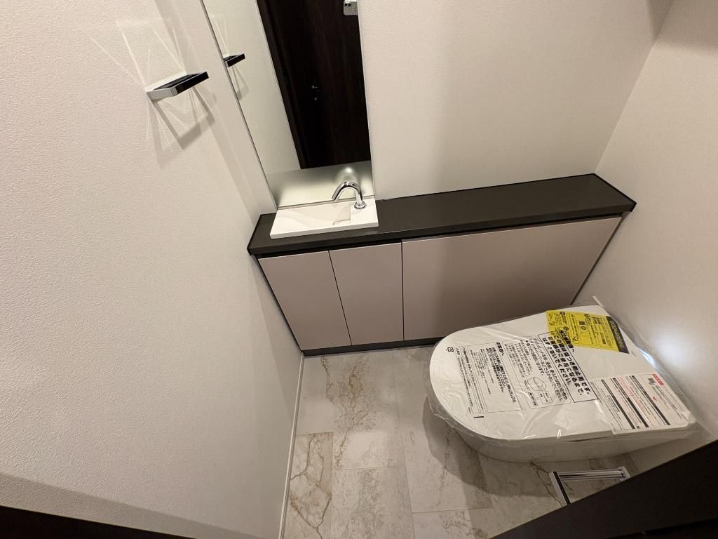 トイレ　ゆったりとした空間のトイレです