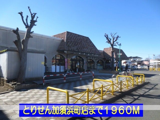 スーパー　とりせん加須浜町店（スーパー）まで1960m