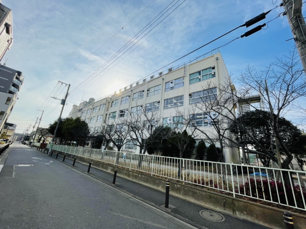 中学校　足立区立谷中中学校（中学校）まで1200m