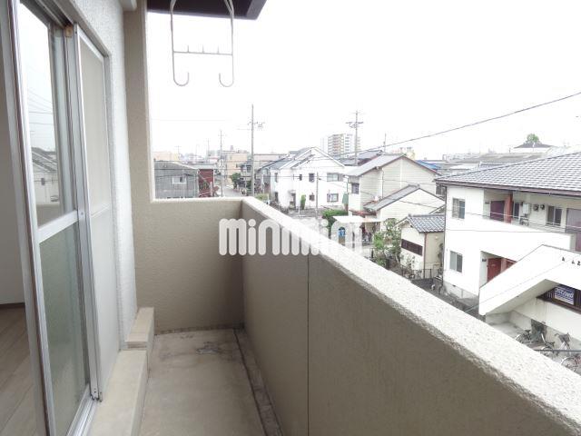 バルコニー　南向きのベランダ