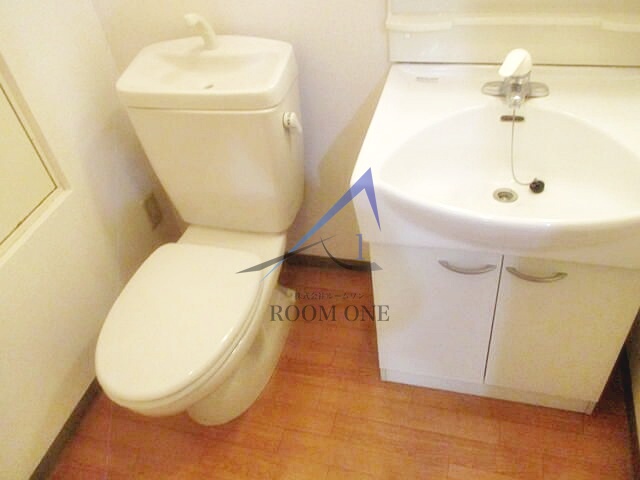 洗面設備　洗面台です。