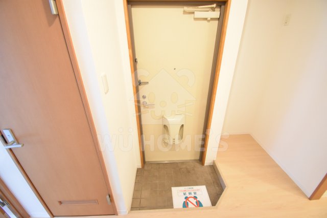 玄関　ゆったりとした玄関です