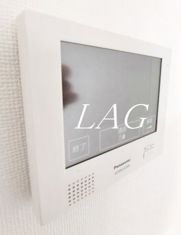 セキュリティ　モニタ付きインターホンです。※同一仕様です。