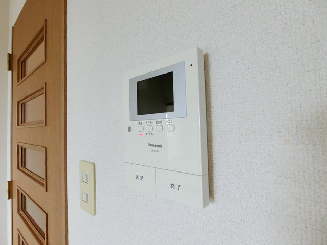セキュリティ　モニターホン付きで安心♪