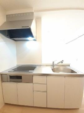 キッチン　IH＆グリル付システムキッチン