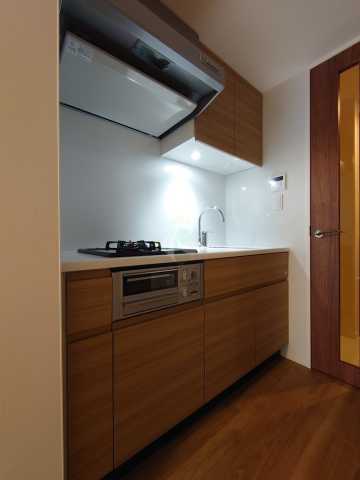 キッチン　パークアクシス市谷左内町(同タイプ別部屋のお写真です)