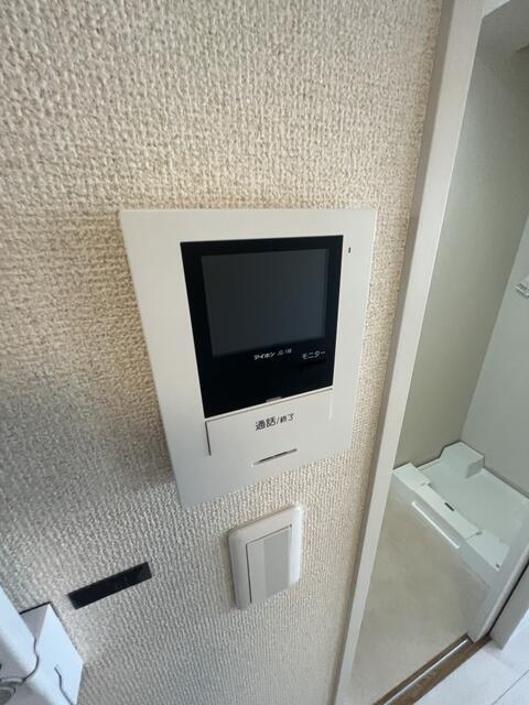 セキュリティ　カラーモニター付きインターホン?