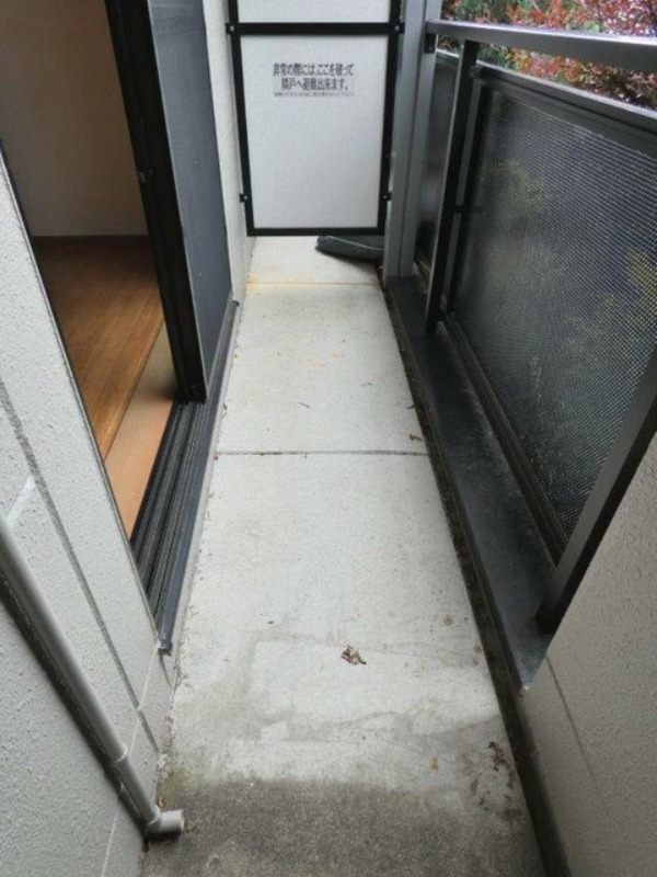 バルコニー　図面と現状に相違がある場合には現状を優先