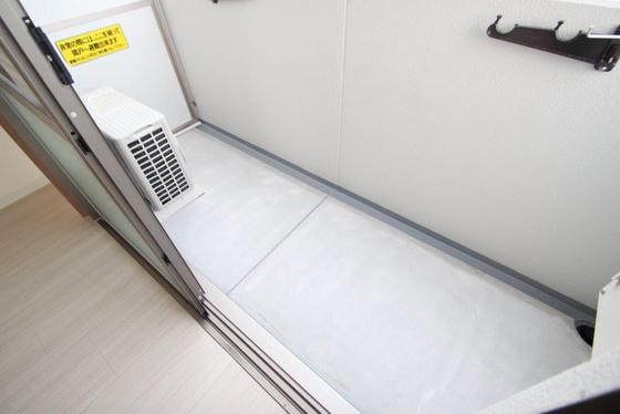 バルコニー　※別部屋の写真です