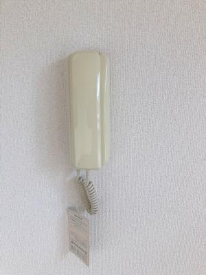 セキュリティ　インターホンです