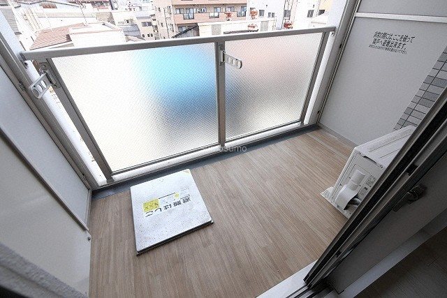 バルコニー　広々としたバルコニーです