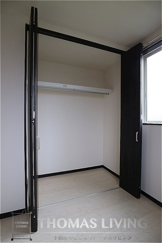 収納　大容量のクローゼット。荷物の多い方もご安心下さい。
