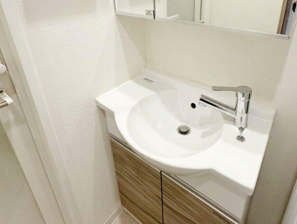 洗面設備　洗面所です