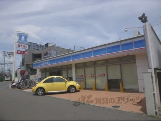 コンビニ　ローソン長岡駅前店（コンビニ）まで100m