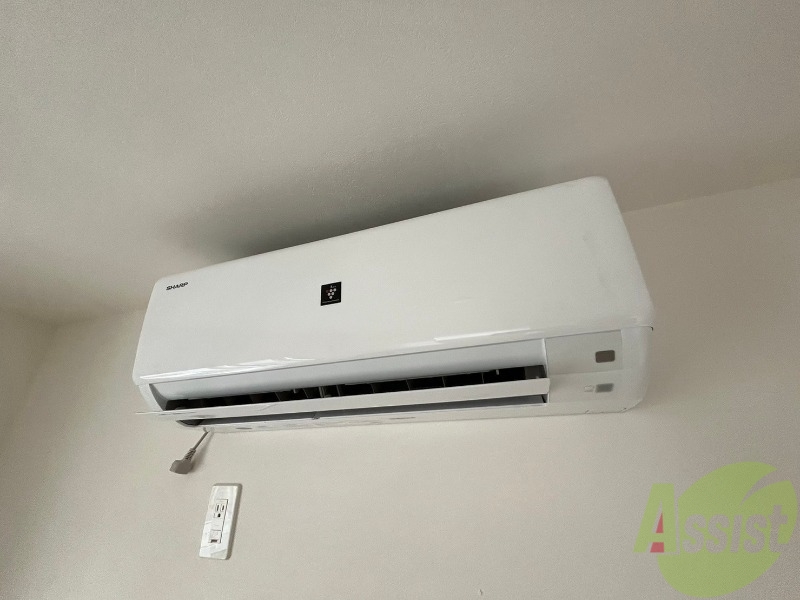 その他　エアコンが設置してありますので、寒暖対策もばっちり。