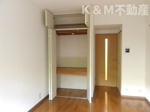 収納　たっぷりとした収納スペースです