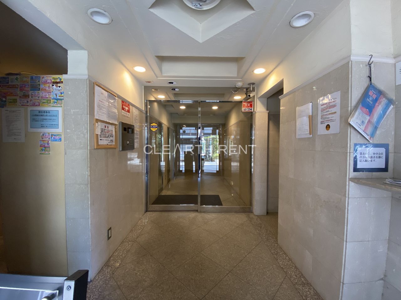 セキュリティ　安心のオートロックセキュリティ