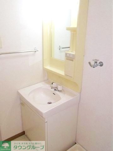 洗面設備　便利な独立洗面台