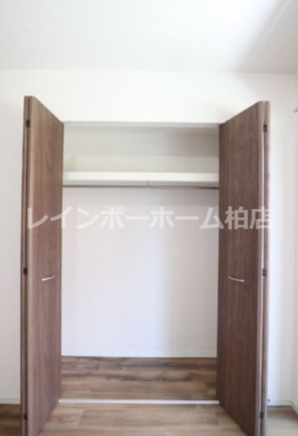 収納　たっぷりとした収納スペースです