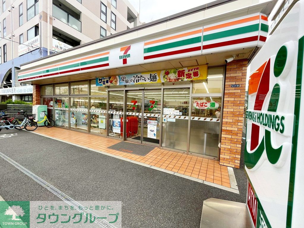 コンビニ　セブンイレブン藤沢辻堂駅東店（コンビニ）まで80m