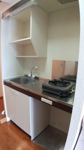 キッチン　ガスコンロ付きのキッチン！