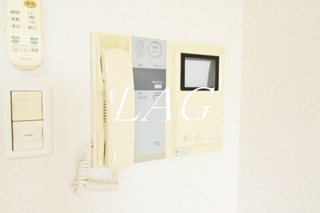 セキュリティ　モニター付インターホンです。