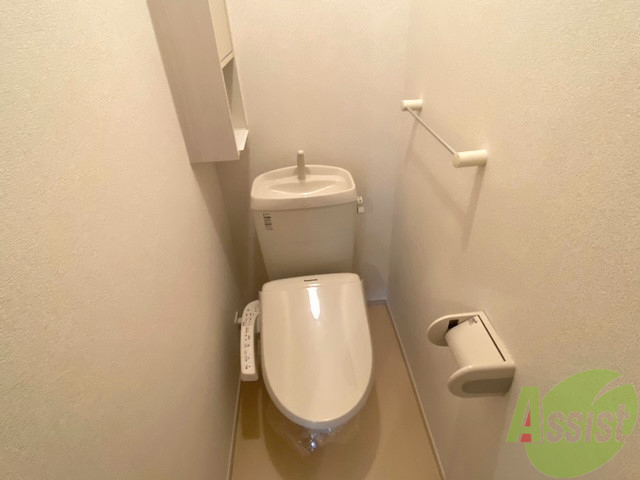 トイレ　各機能付きですので、安心してご利用いただけます