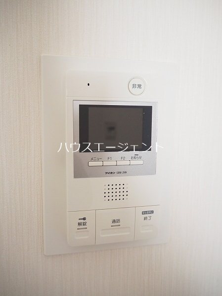 セキュリティ　モニター付インターホン付☆※参考画像