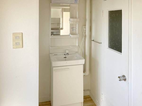 洗面設備　ビレッジハウスの同一物件・同一タイプの間取りの写真です