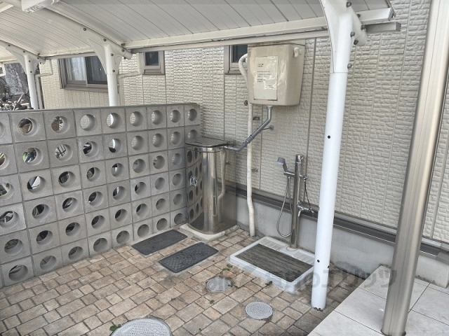 その他　ペット専用洗い場