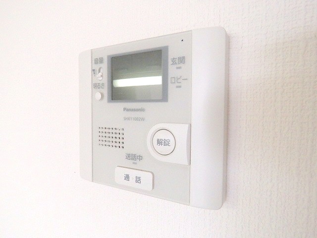 セキュリティ　モニター付きインターホンです♪