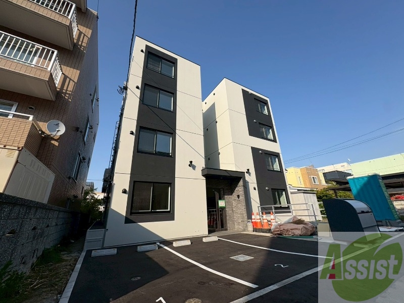 建物外観　札幌市白石区本郷通「アレグリア本郷通７丁目」