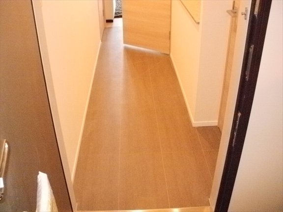 玄関　モデルルームの写真です。