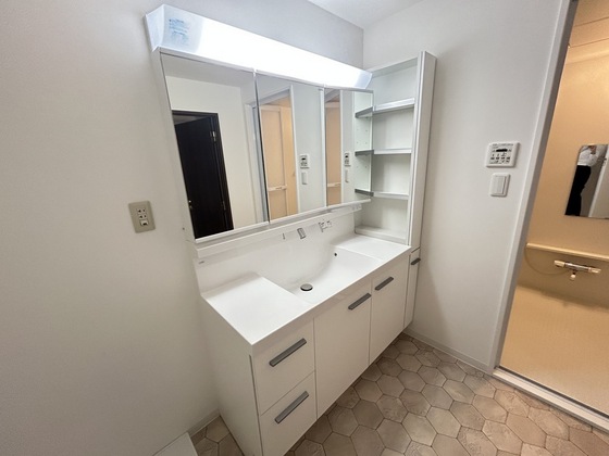 洗面設備　※別部屋の写真です