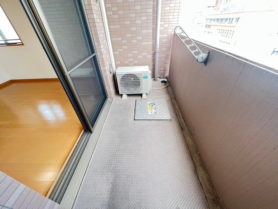バルコニー　※別部屋の写真です