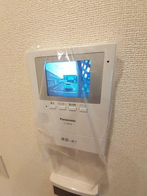 セキュリティ　TV付モニター
