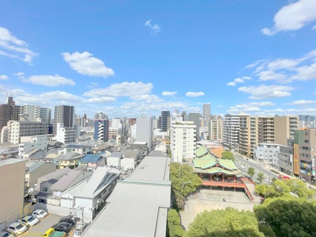 眺望　フロンティアタワー九条I